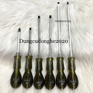 Tua vít đóng đầu bake dẹp kapusi 6mm dài 100mm 150mm 200mm