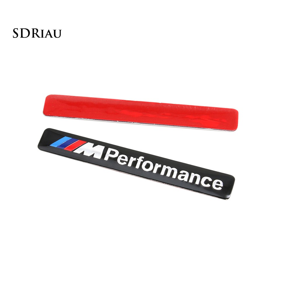 Miếng dán kim loại trang trí xe hơi dòng chữ M Performance