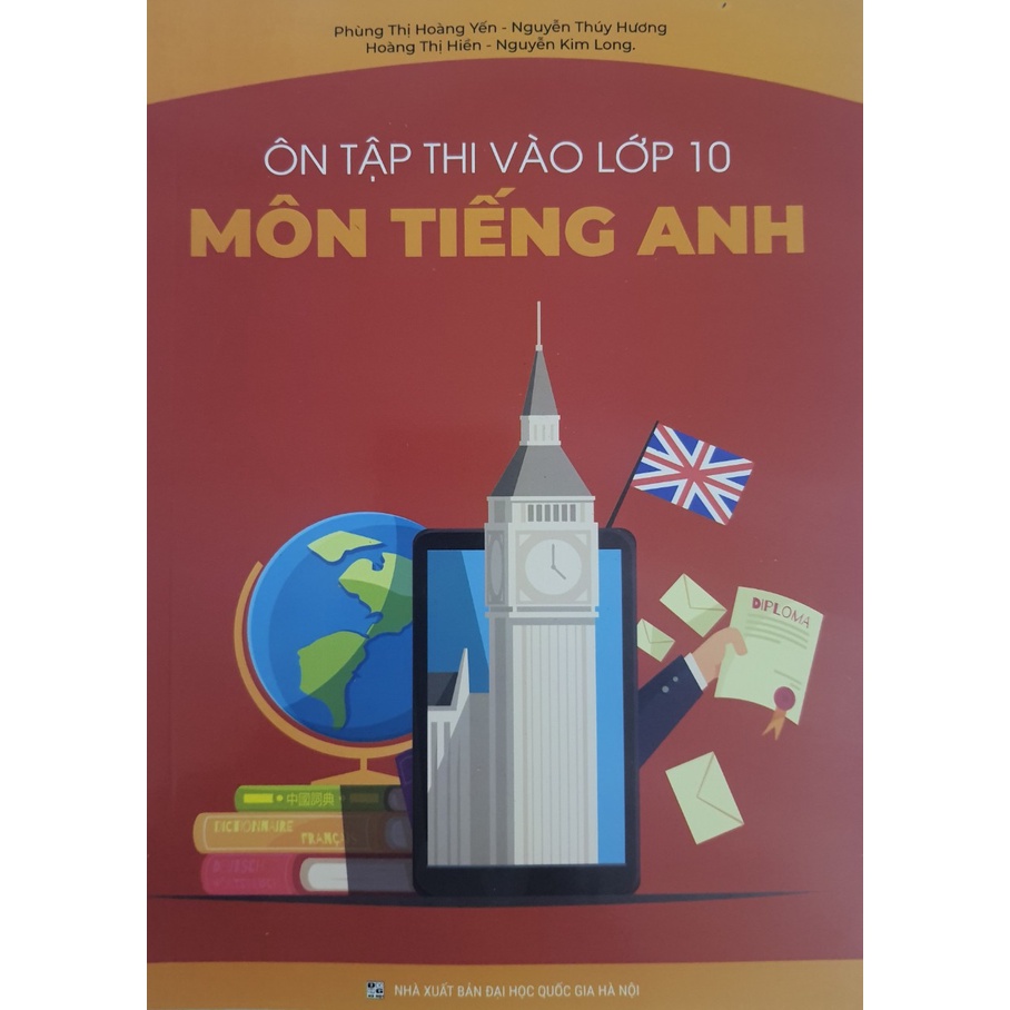 Sách - Ôn tập thi vào lớp 10 môn Tiếng Anh