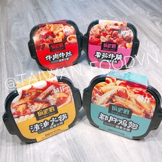 Lẩu ăn liền - lẩu tự sôi có 4 vị mới