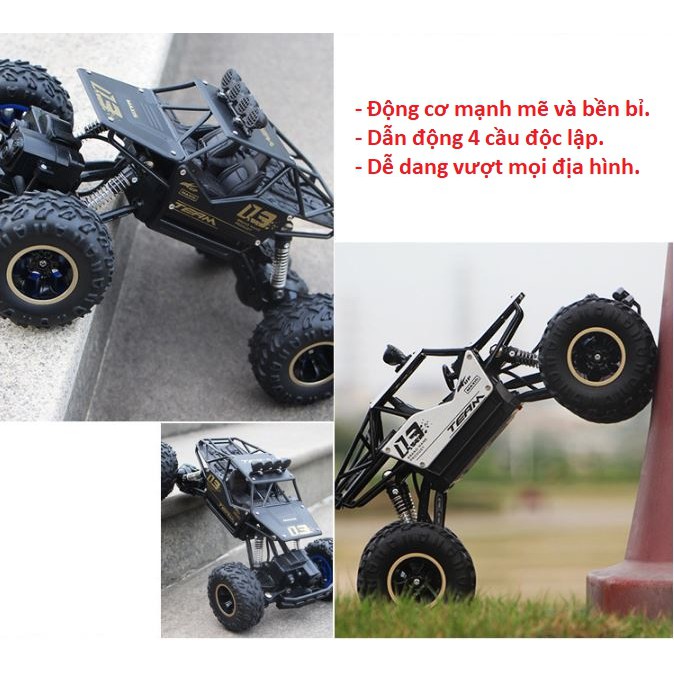 Xe Ô tô địa hình loại khủng - Động cơ cực mạnh, tốc độ cực nhanh, pin cực trâu