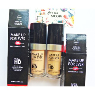 [Fullsize 30ml] Kem nền Make Up For Ever Ultra HD Invisible Cover Foundation