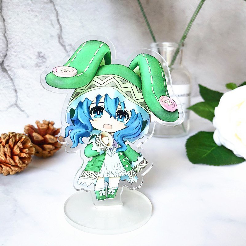 (Mini) Mô hình Standee DATE A LIVE ver TAI THỎ ảnh đứng Tượng Acrylic Anime mica chibi trang trí