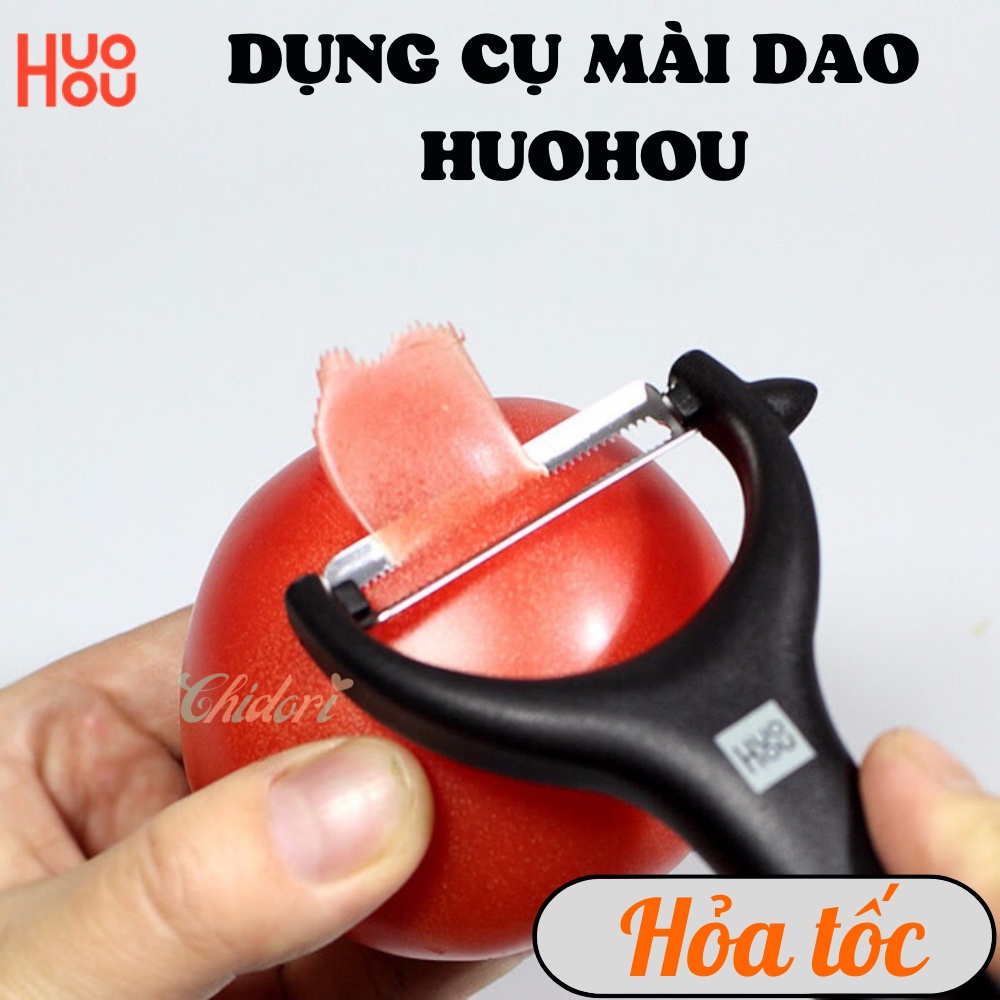 CHÍNH HÃNG - Dao Bào| Nạo, Dụng Cụ Gọt Vỏ Trái Cây HuoHou