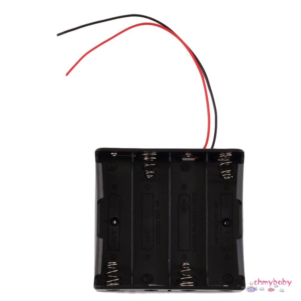 Hộp lưu trữ ngân hàng điện Hộp pin nhựa cho 4 pin PCS 18650 3.7V [8/10]