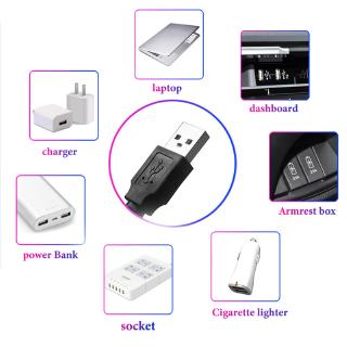 Đèn Led Chiếu Trần Xe Hơi Hình Bầu Trời Đầy Sao Cổng Usb