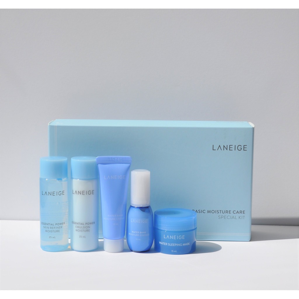 Set 5 món dưỡng ẩm Laneige Basic Moisture Care Speical Kit