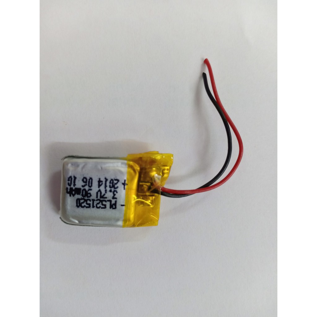 Pin lipo 3.7v 90mah chân không dăm cho máy bay điều khiển từ xa