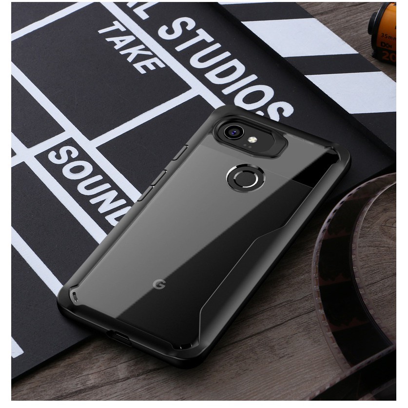 Google Pixel 2 - 2 XL - 5 - 5a - 6 - 6a - 6 pro - 7 - 7a - 7 pro Ốp lưng viền cao su chống sốc Xun pa ki