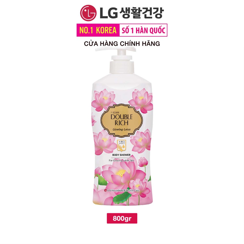 Sữa tắm Double Rich Hương hoa chiết xuất từ thiên nhiên 800ml