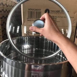 NỒI HẤP HT COOK - BỘ NỒI HẤP XỬNG SIZE 28CM