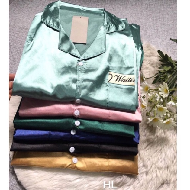 Bộ Đồ Ngủ Pijama Lụa Tay Cộc Quần Đùi Siêu Xinh, Mềm Mịn, Chất Đẹp Độc Lạ Khó Tìm | BigBuy360 - bigbuy360.vn