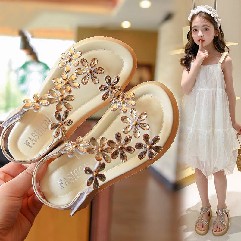 Xăng đan Đế Mềm Thời Trang Mùa Hè Dành Cho Bé Gái 2022