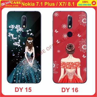 Ốp lưng kính nokia 7.1 plus / x7/ 8.1 - nhận in ảnh theo yêu cầu