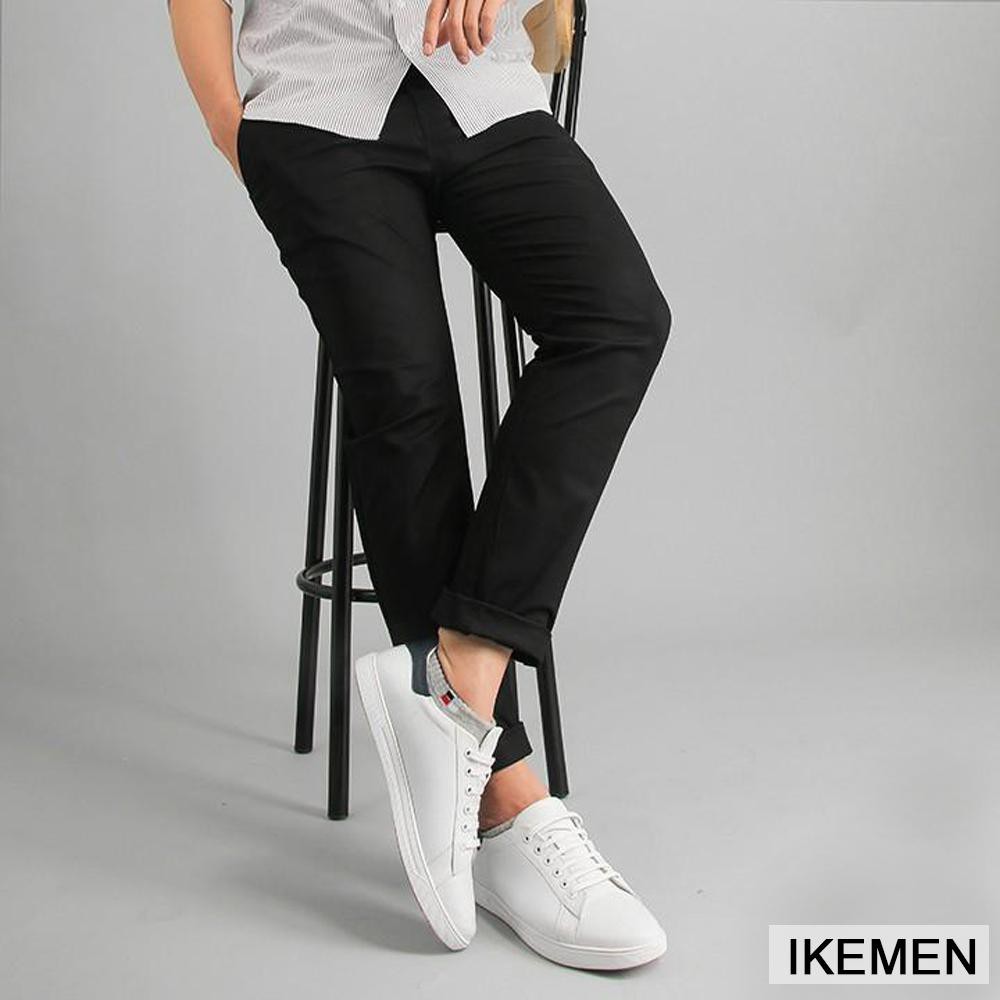 Quần kaki nam cao cấp Ikemen ống côn co dãn 4 chiều không bai không phai