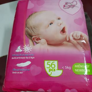 miếng Lót sơ sinh enjoy xuất Hàn NB.56 ( 56 miếng)