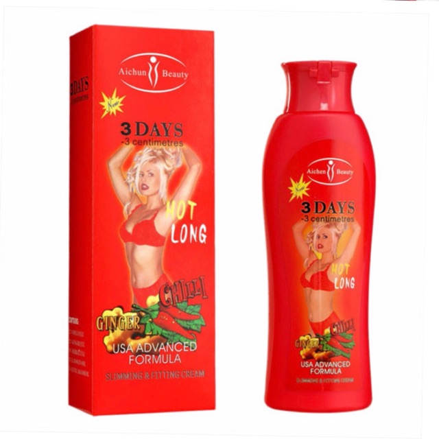 Kem tan mỡ 3 Days Ớt đỏ