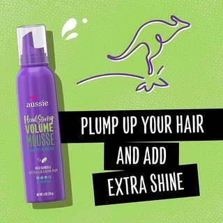 Mousse làm phồng và tạo kiểu tóc Aussie mousse Volume 170g