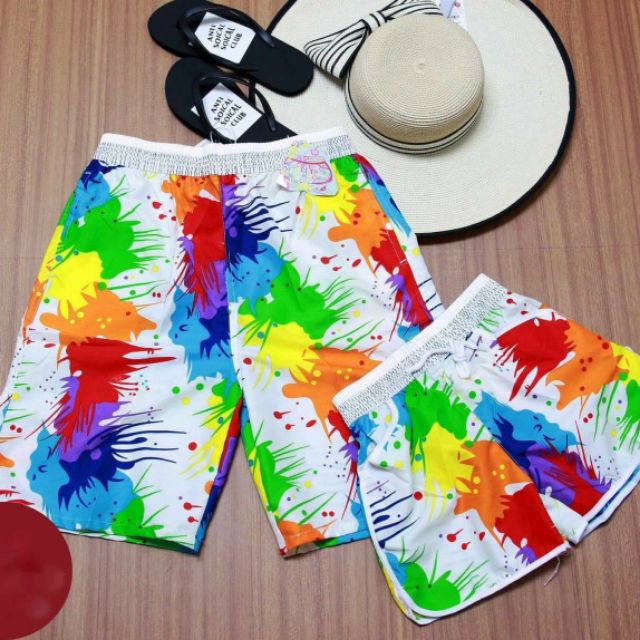 sỉ quần đi biển gia đình cho trẻ em, người lớn