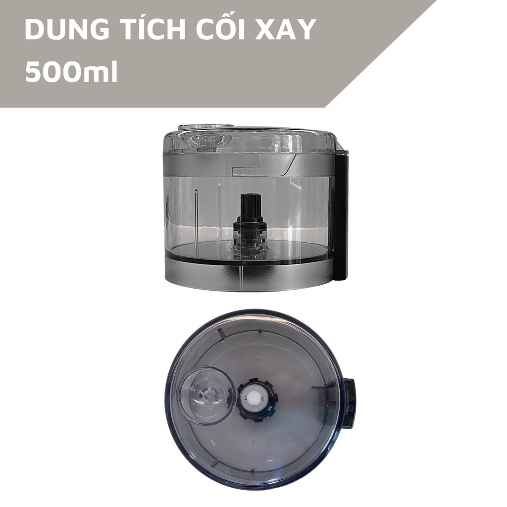 Máy xay thịt đa năng LEBENLANG công suất 400W, dung tích cối xay 500ml, bảo hành 2 năm - LBMF8906