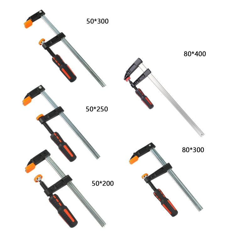 Kẹp Chữ F Bằng Sắt Có Đèn Dùng Làm Mộc DIY