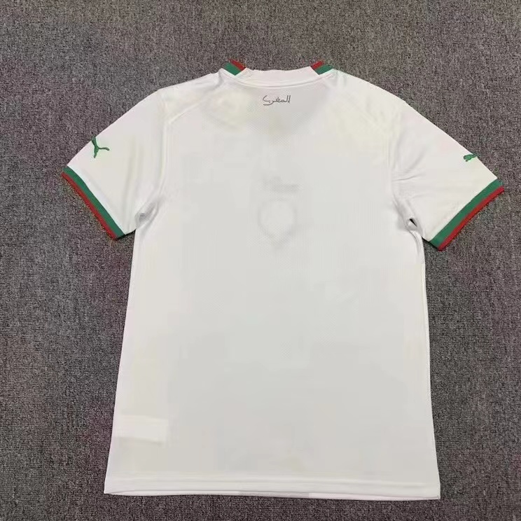 Áo Bóng Đá Số 22-23 Morocco Sân Nhà S-2XL Thời Trang 2022-23