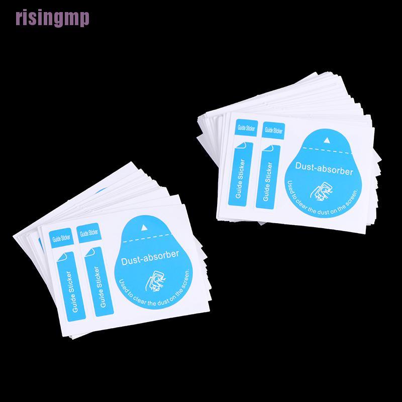 Set 20/50 miếng dán 3 trong 1 lấy bụi cho màn hình điện thoại tiện dụng