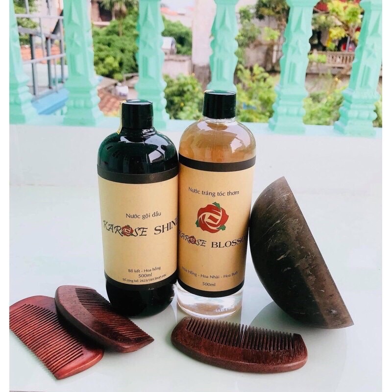Combo 2 Chai Nước Gội Đầu KAROSE SHINE 500gr