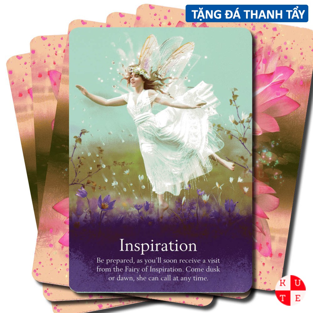 Bài Oracle Of The Fairies 44 Lá Bài Tặng Đá Thanh Tẩy C65