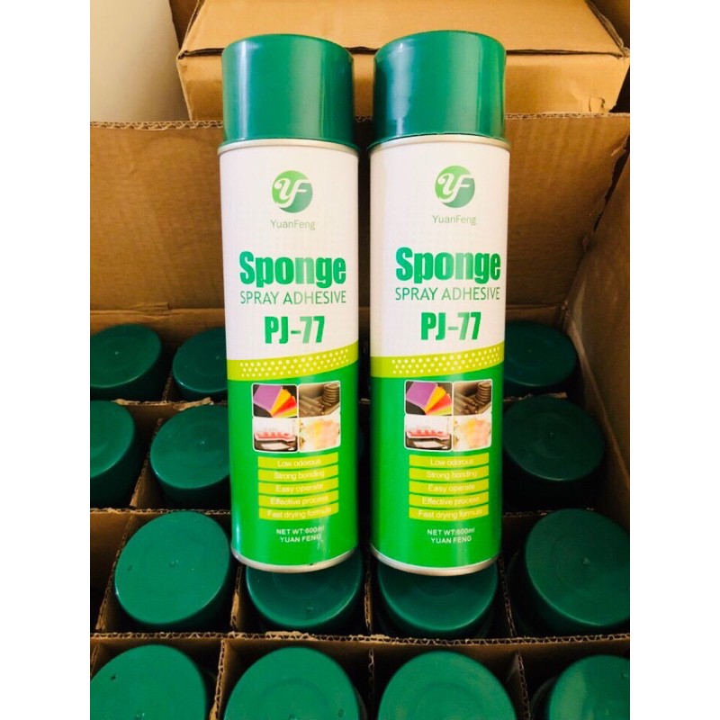 Keo Dán Xốp Dạng Xịt Đa Năng PJ77, Dán Xốp, Mút, Giấy Decal, không mùi, cam kết chất lượng | BigBuy360 - bigbuy360.vn