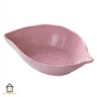 Đĩa nhựa lúa mạch đựng gia vị và nước chấm
