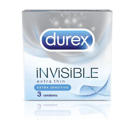Bao Cao Su Durex Invisible Hộp 10 cái (Vô hình)