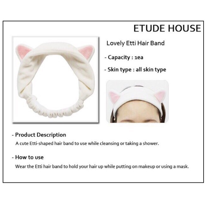 Băng Đô Tai Thỏ Mềm Mại Xinh Xắn Cho Nữ