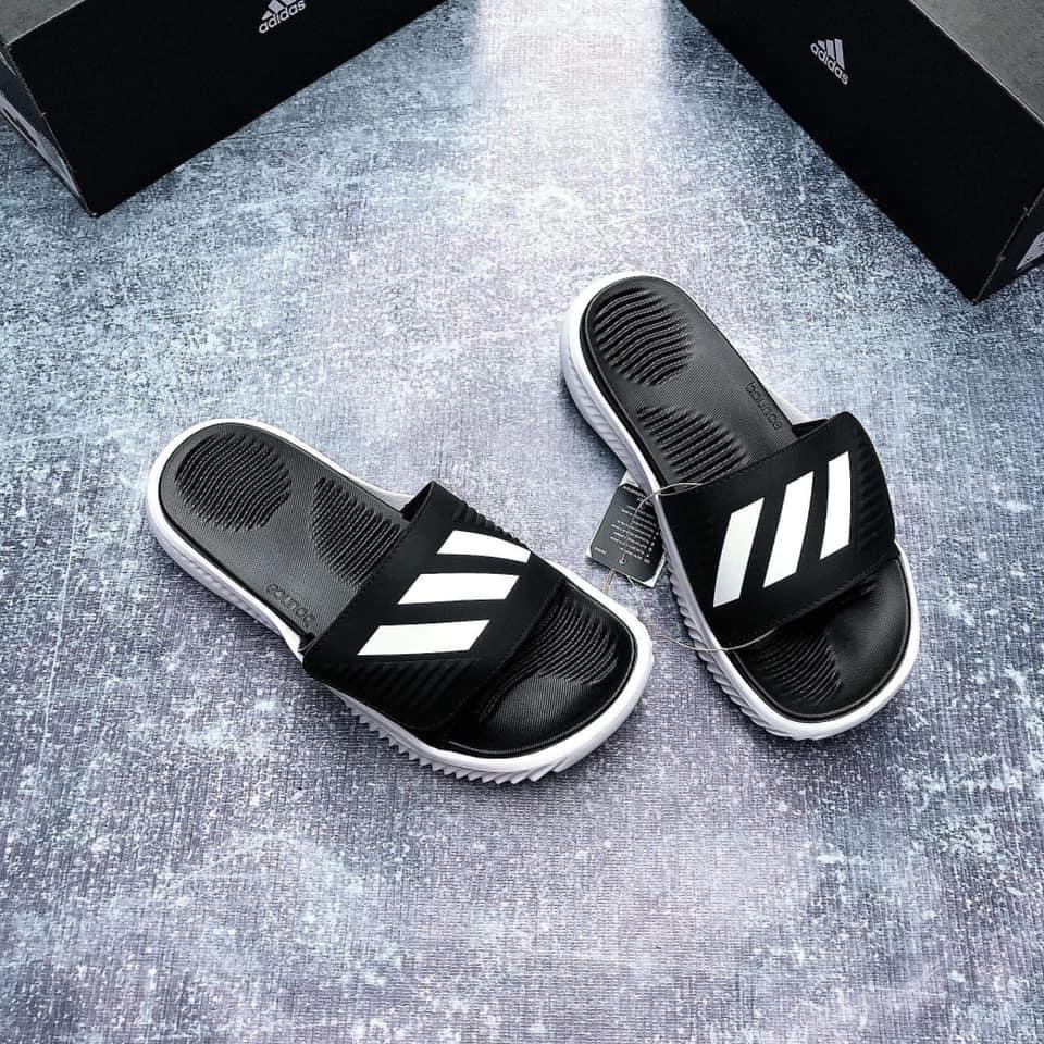Dép ADIDAS Alphabounce Trắng đen / Đen