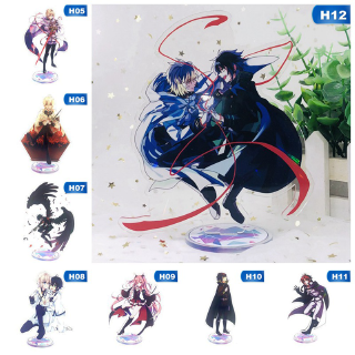 Seraph of the End Owari no Seraph Yuichiro Hyakuya Mikaela Acrylic Đứng Hình Trang Trí Bàn Làm Việc
