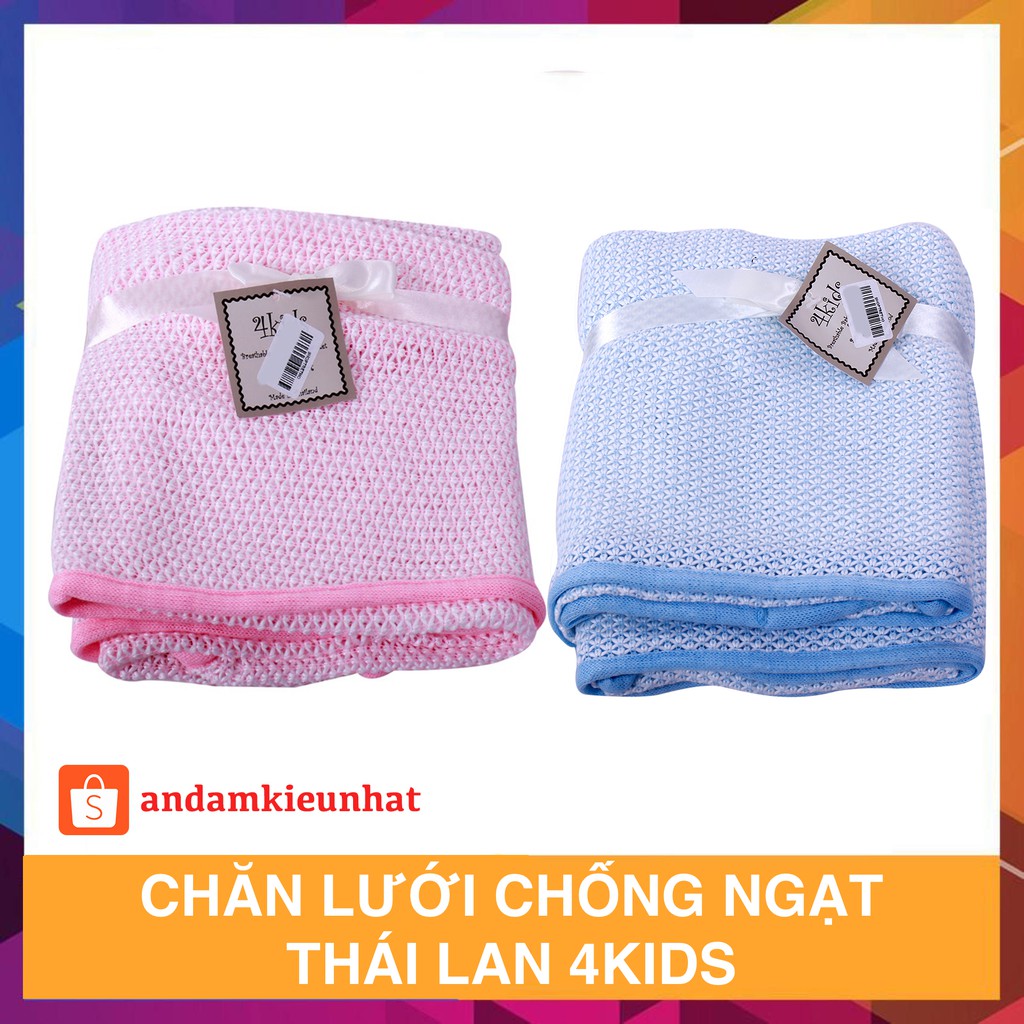 Chăn lưới chống ngạt Thái Lan 4Kids chính hãng