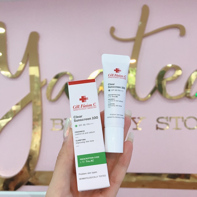 Kem chống nắng Cell FusionC mini