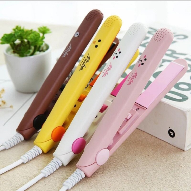 Máy Là, Uốn, Duỗi Tóc Mini Sử Dụng Ion Âm Kèm Hộp Nhựa - MT01 - Gia Dụng Tý Tẹo