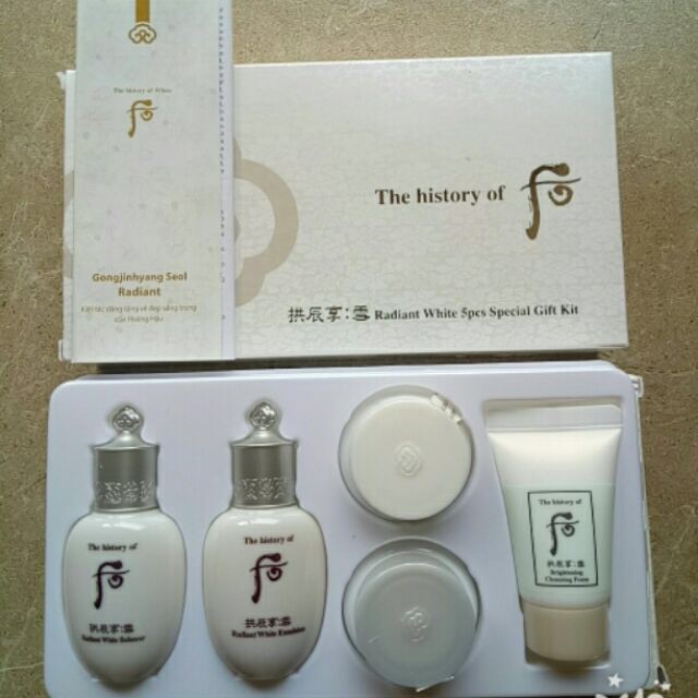 Set dưỡng trắng Whoo