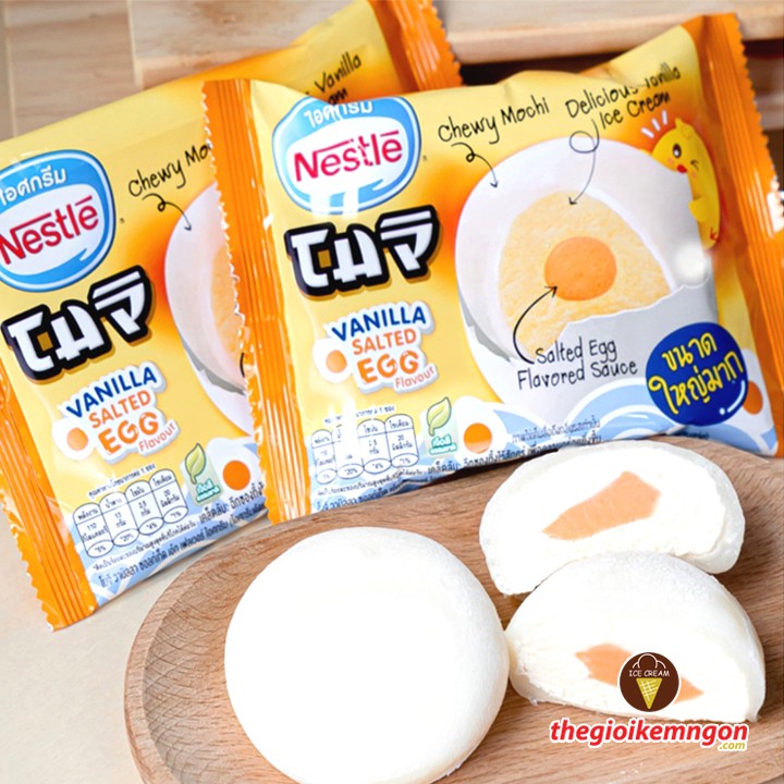 [ Q.Phú Nhuận] Kem mochi trứng muối Nestle 50g | BigBuy360 - bigbuy360.vn