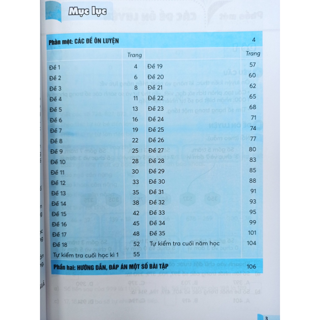 Sách - 35 đề ôn luyện Toán lớp 3