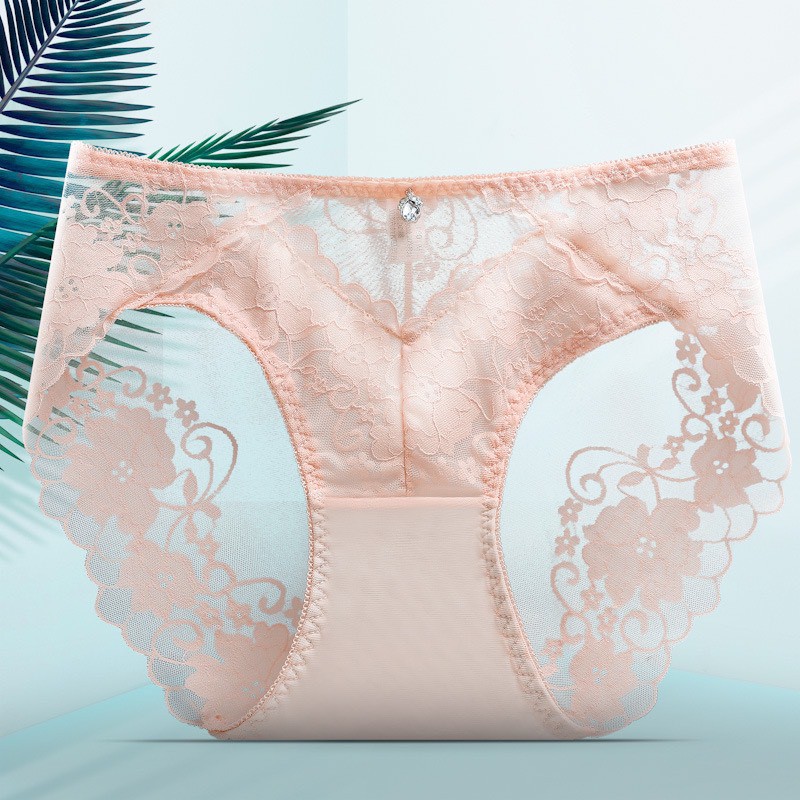 Quần lót ren gợi cảm sexy siêu mỏng xuyên thấu nhiều màu (QL1)