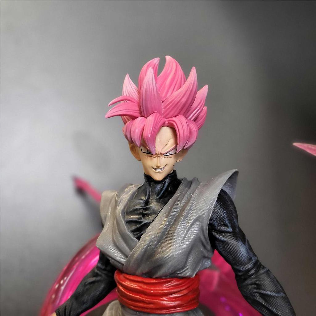 Mô hình Black Goku Rose 2 đầu 48 cm có LED  - Dragon Ball