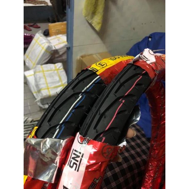 Cặp vỏ lốp camel dunlop có dùng ruột /săm size 60/80-17 và 70-80-17_Dochoixemaynhapkhau