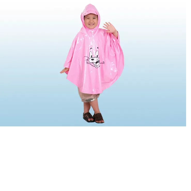 Áo mưa cánh dơi hình cho bé size ,