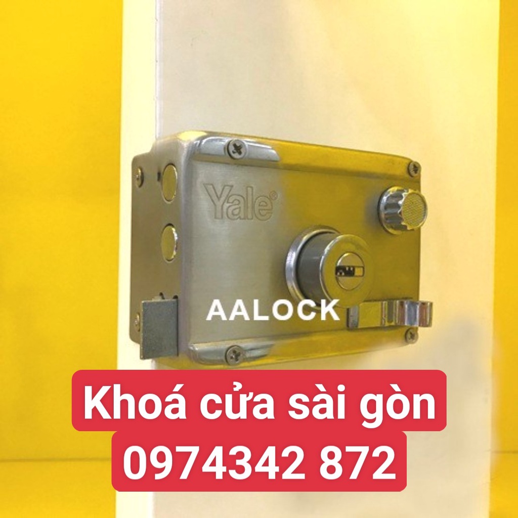 Khóa cổng Yale R5122.60SS RH hai đầu chìa- loại khoá cổng cao cấp- NPP KCSG