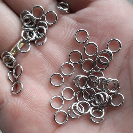 Khoen 4mm - 5mm - 6mm - 8mm - 100g = 20k