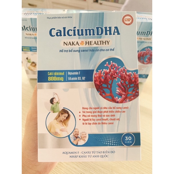 Calcium DHA- Canxi hữu cơ cho mẹ bầu, phụ nữ sau sinh, trẻ em, người thiếu canxi