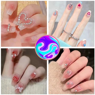 Móng giả Set 24 móng tay kèm chai keo dán