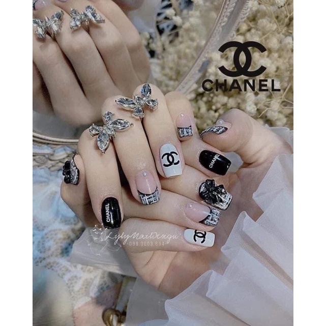 [HOT] NAIL BOX. MẪU MÓNG UP MỚI CHARM VÀ DÁN THƯƠNG HIỆU